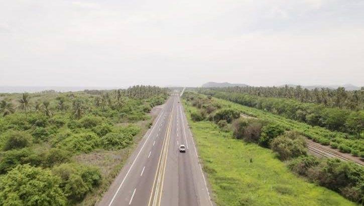 Reportan avance en ampliación de la autopista Armería-Manzanillo