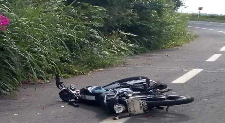 Fallece motociclista en la carretera Tecomán-Pascuales