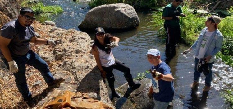 Realizan Jornada de limpieza en el Río Colima