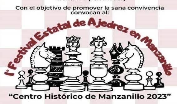 Realizarán primer Festival Estatal de Ajedrez en Manzanillo