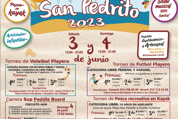Ayuntamiento de Manzanillo realizará el 5° Festival San Pedrito