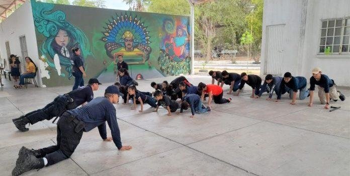 Fomentan valores con la Patrulla Juvenil “Caimanes” en Manzanillo