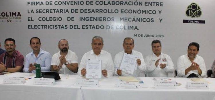 Firman convenio para promover energías limpias en Colima