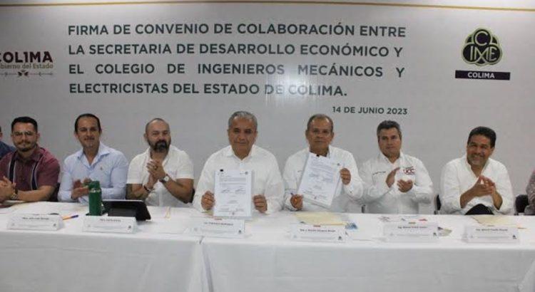 Firman convenio para promover energías limpias en Colima