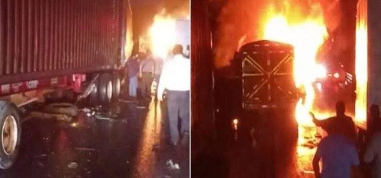 Accidente en la autopista Guadalajara-Colima, hay cuatro muertos