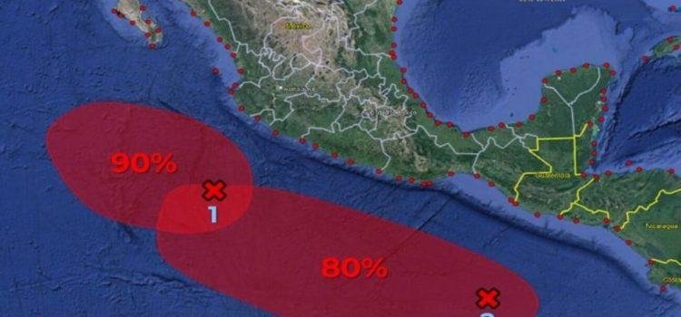 Autoridades alertan por nuevo ciclón tropical frente a las costas de Colima