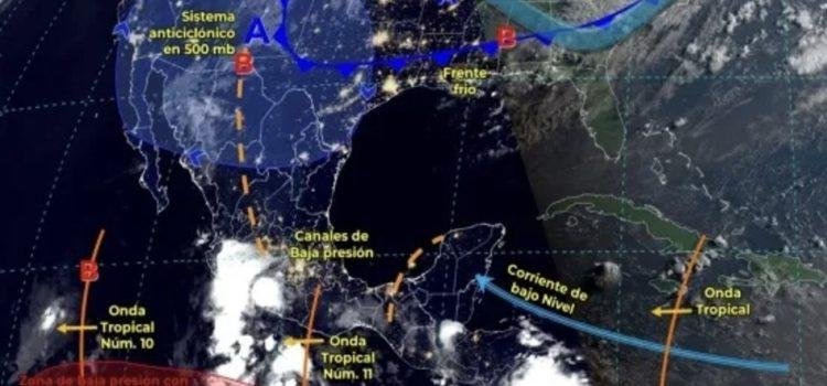 Pronostican lluvias de fuertes a muy fuertes en Colima