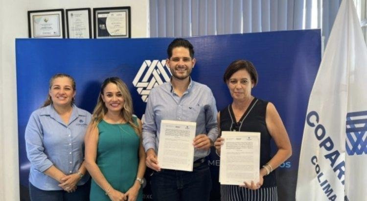 Coparmex Colima y Fonacot firman convenio en beneficio de los trabajadores