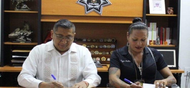 Colima firma convenio con representante de la comunidad LGBTTIQ+