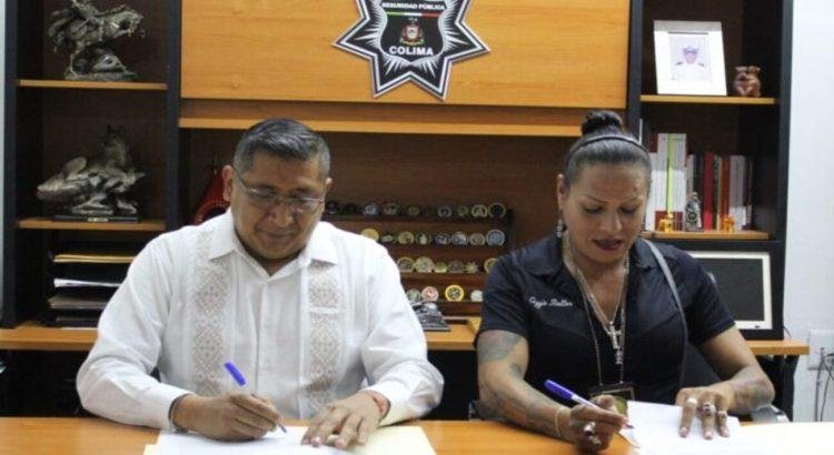 Colima firma convenio con representante de la comunidad LGBTTIQ+