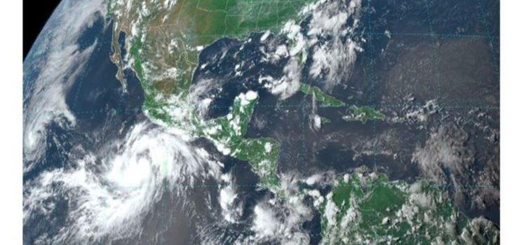 Tormenta tropical Hilary se desplaza a las costas de Colima