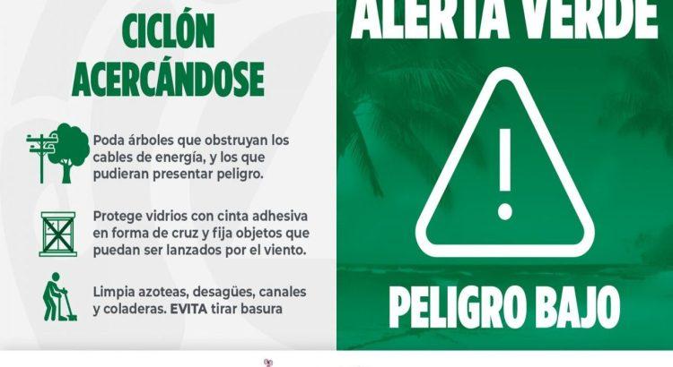 Baja a verde el nivel de alerta en Colima por huracán “Otis”