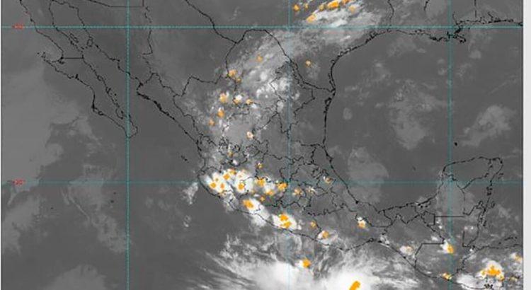 Zona de Baja Presión en el Océano Pacífico tiene en alerta a Colima