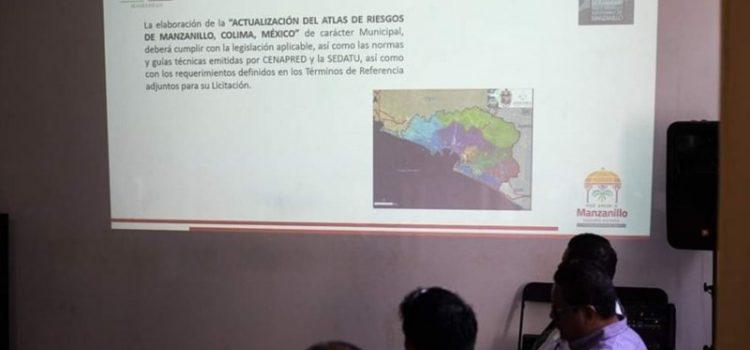Actualizarán Atlas de riesgo en Manzanillo