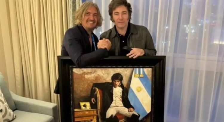 Milei, ¡la libertad en lienzo! El presidente argentino inmortalizado como Napoleón Milei, ¡la libertad en lienzo! El presidente argentino inmortalizado como Napoleón