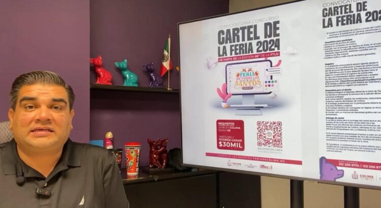 Abren convocatoria para diseño del cartel de la Feria de Colima 2024