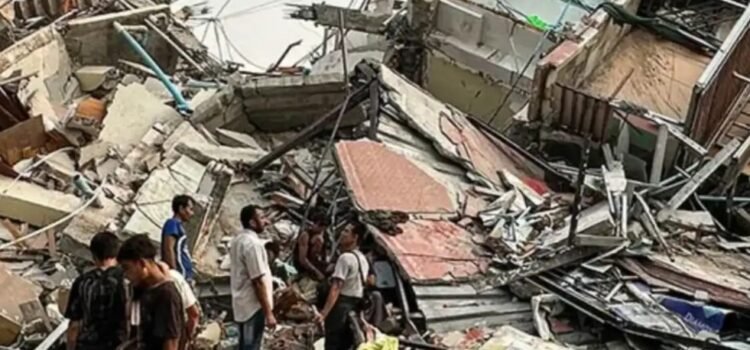 1,600 muertos, el saldo hasta el momento del sismo en Myanmar