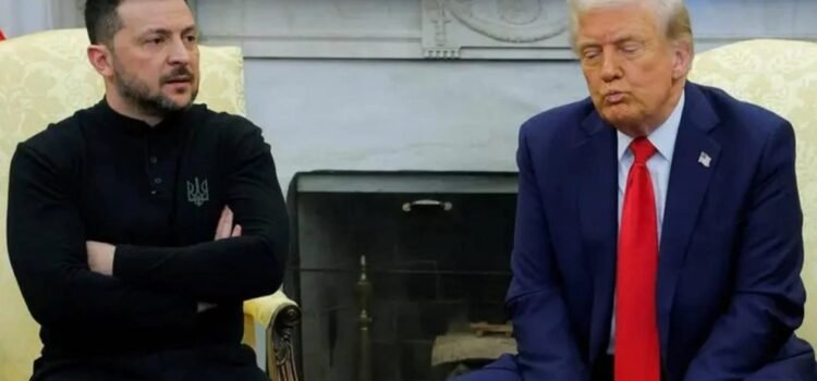 Trump y Zelenski se dan “agarrón” en la Casa Blanca