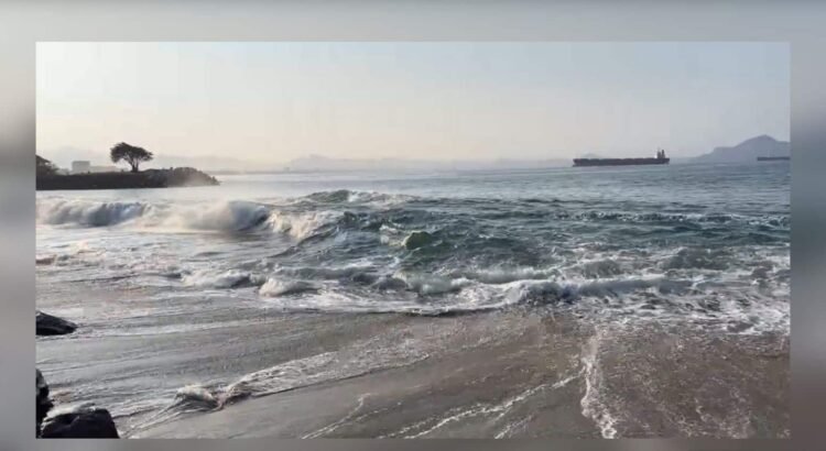Alerta por mar de fondo en playas de Manzanillo y Armería, Colima