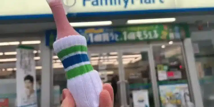 Lanzan en Japón mini calcetas para helado