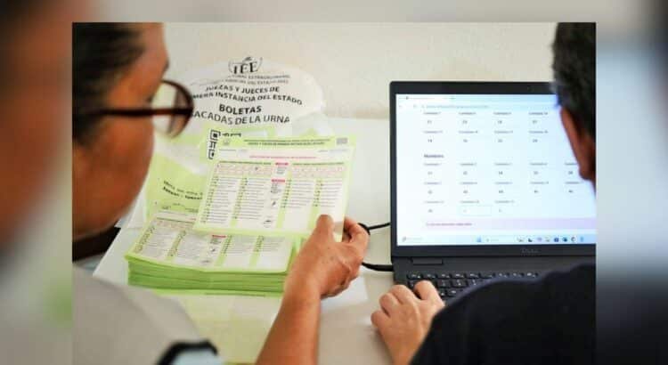 Resultados oficiales de elección judicial en Colima, este 12 de junio