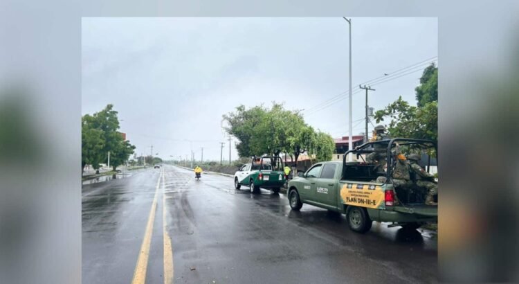 Ejército activa Plan DN-III en playas de Colima tras impacto de “Dalila”