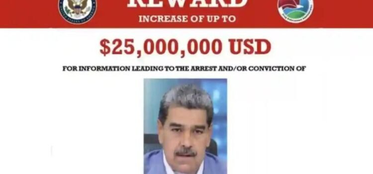 Ofrece la DEA 25 millones de dólares por la captura de Nicolás Maduro Ofrece la DEA 25 millones de dólares por la captura de Nicolás Maduro