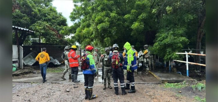 Tormenta deja inundaciones y daños en 4 municipios de Colima