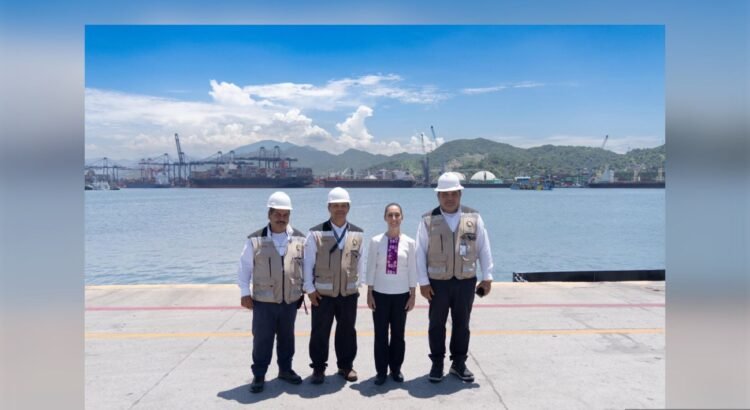Sheinbaum impulsa a Manzanillo como puerto líder en América Latina