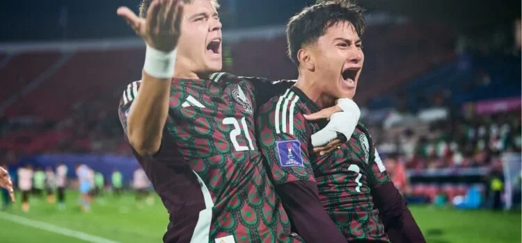 En partidazo, México y Brasil empatan 2-2, en el inicio del Mundial Sub-20