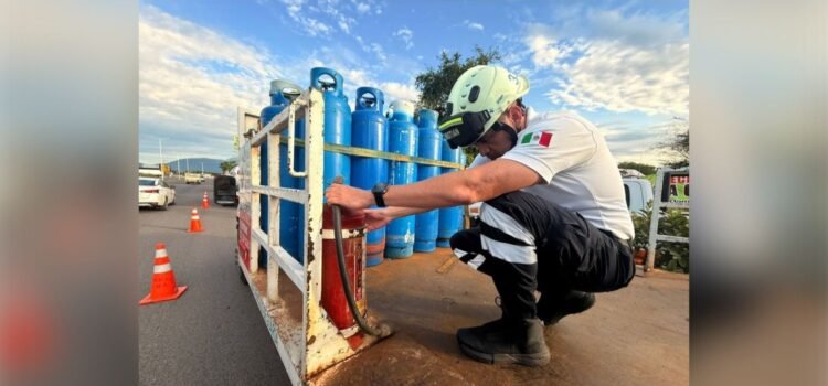Colima refuerza supervisión de distribución de gas LP con sanciones