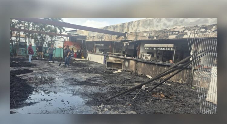 Nuevo incendio alarma al sector gastronómico en Colima