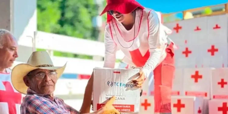 Conmina Cruz Roja a la población a donar más ayuda para damnificados por inundaciones