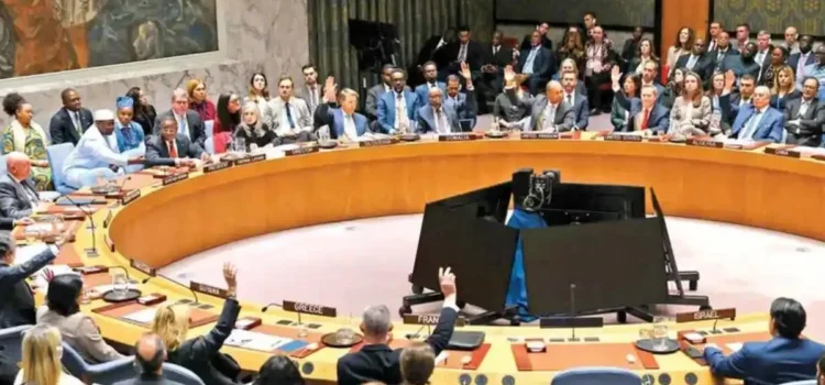 Respalda la ONU plan para Gaza Respalda la ONU plan para Gaza