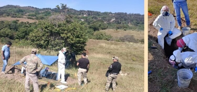 Hallan cuatro fosas clandestinas en Comala, Colima