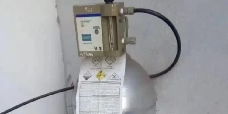 Alertan por robo de cilindro con gas cloro Alertan por robo de cilindro con gas cloro