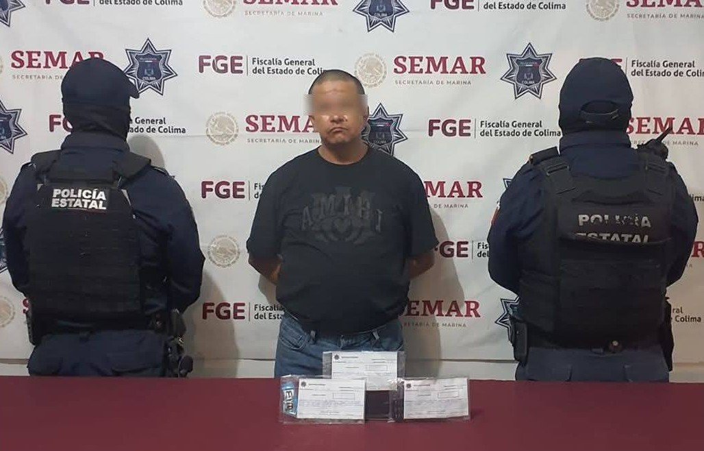 Detienen en Colima a presunto generador de violencia vinculado a homicidios